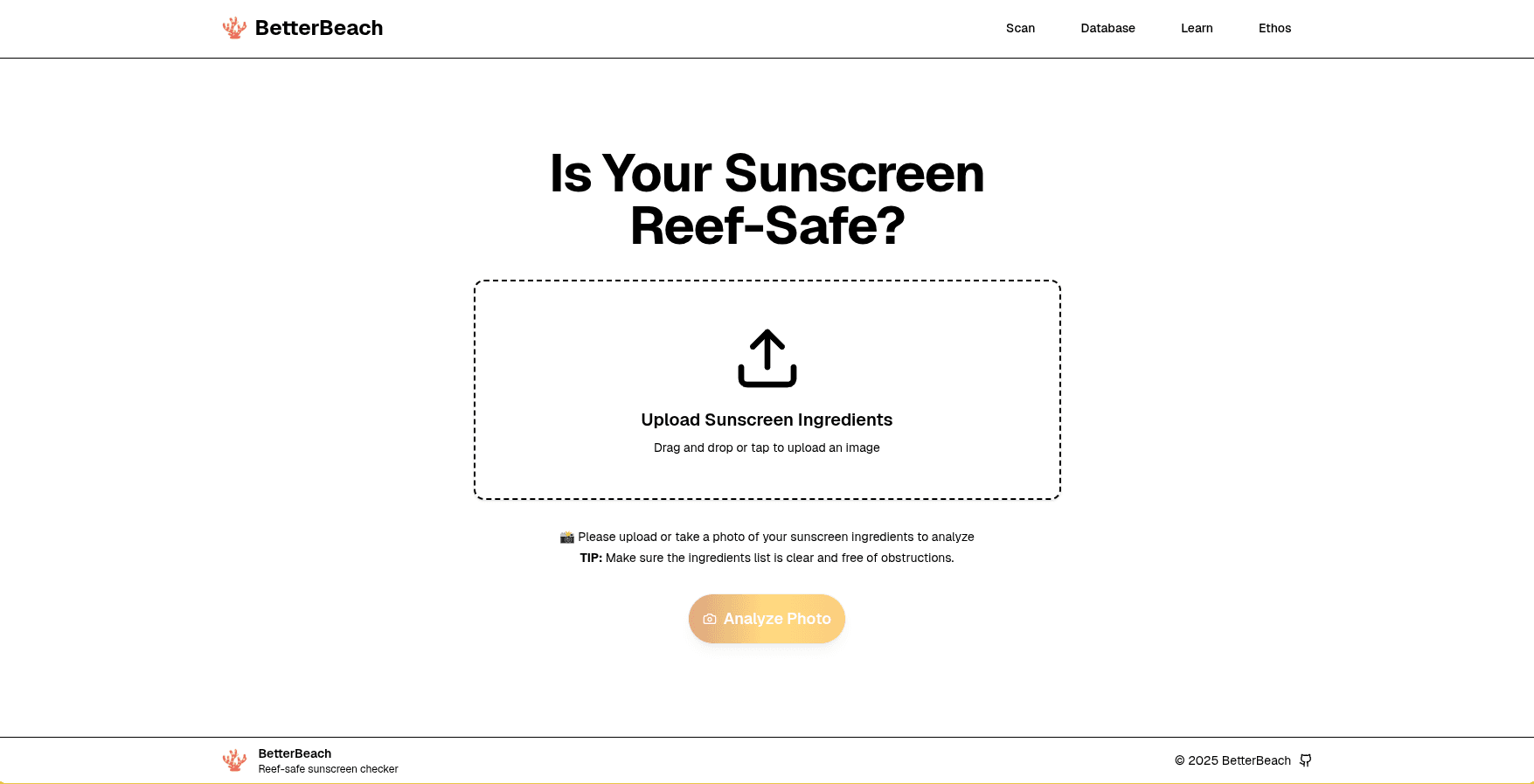 Screenshot of Better Beach