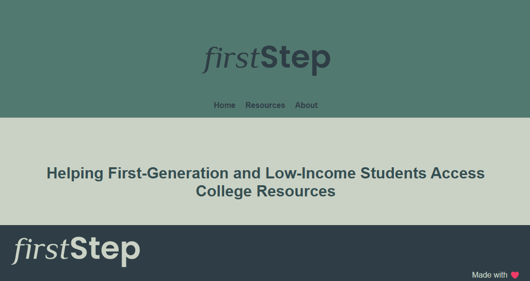 Screenshot of Firststep