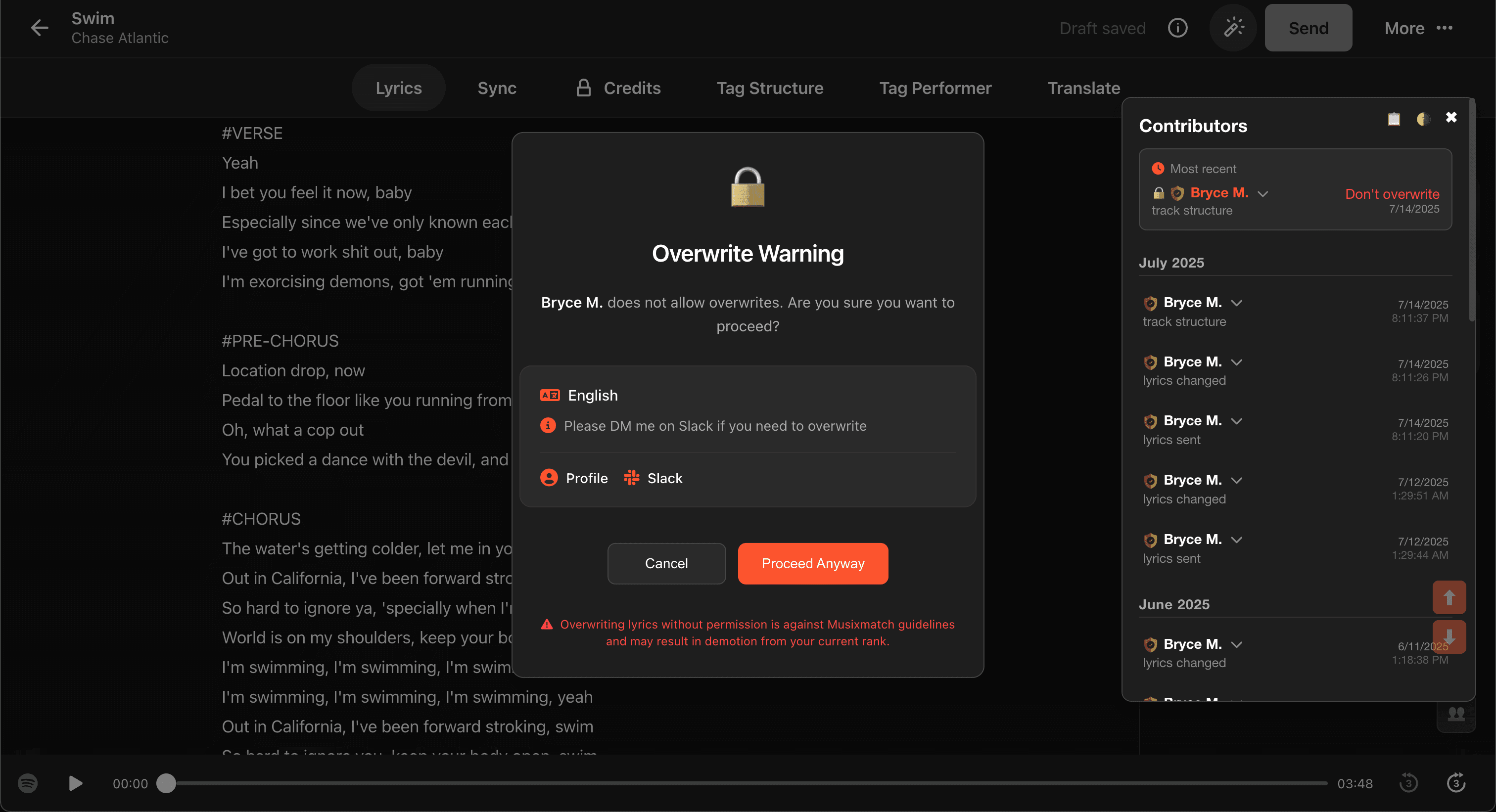 Screenshot of Mxm Contribs