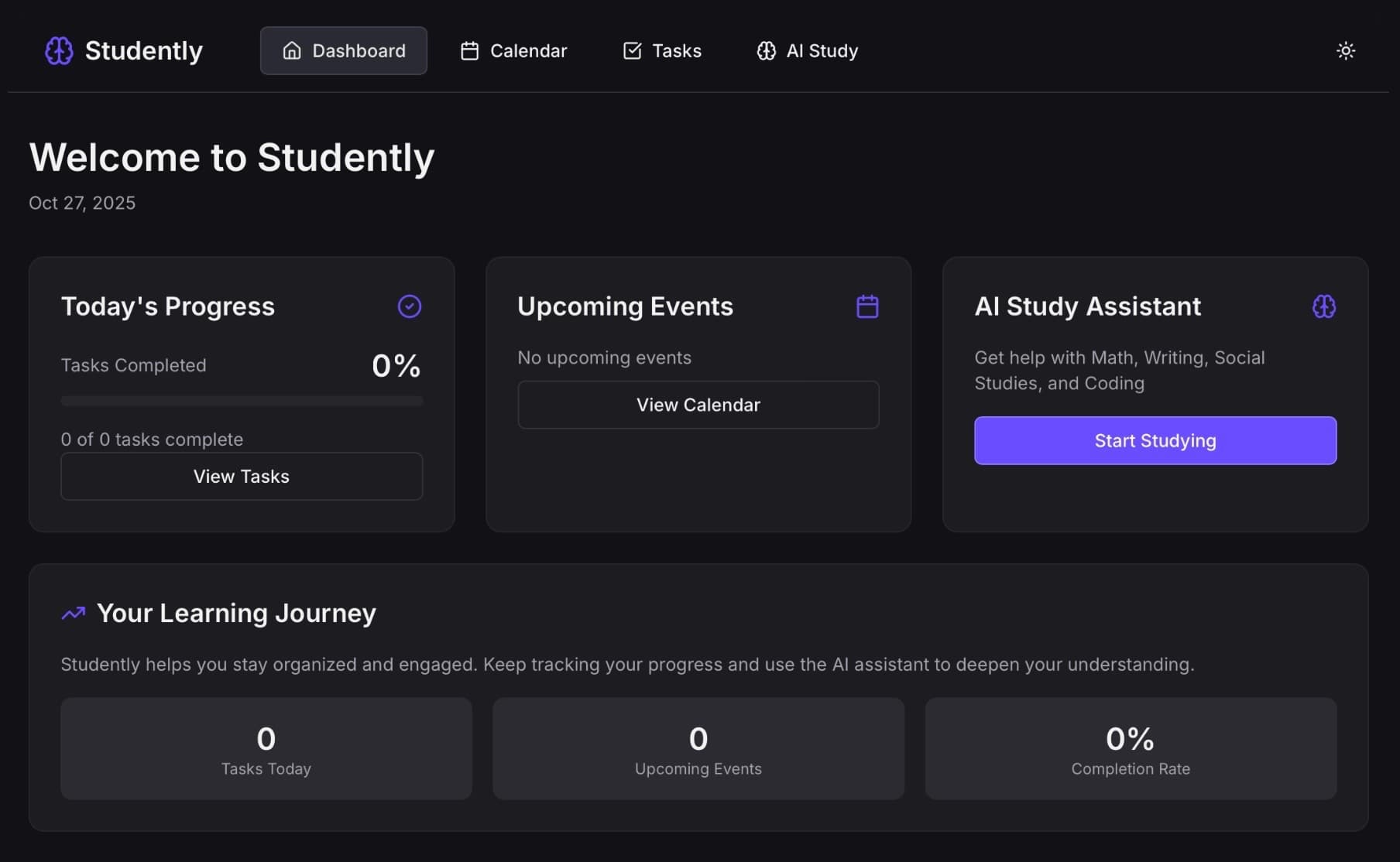 Screenshot of App