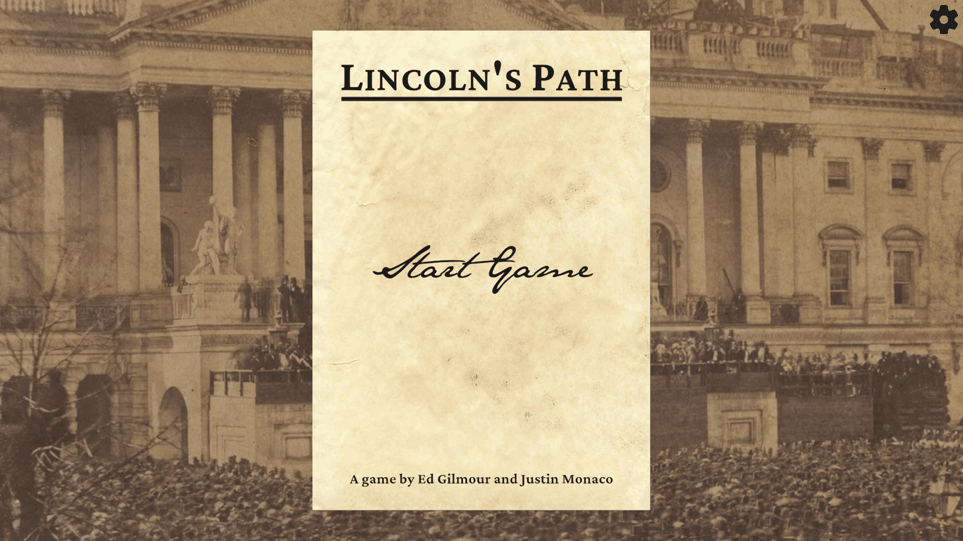 Screenshot of Lincolns Path