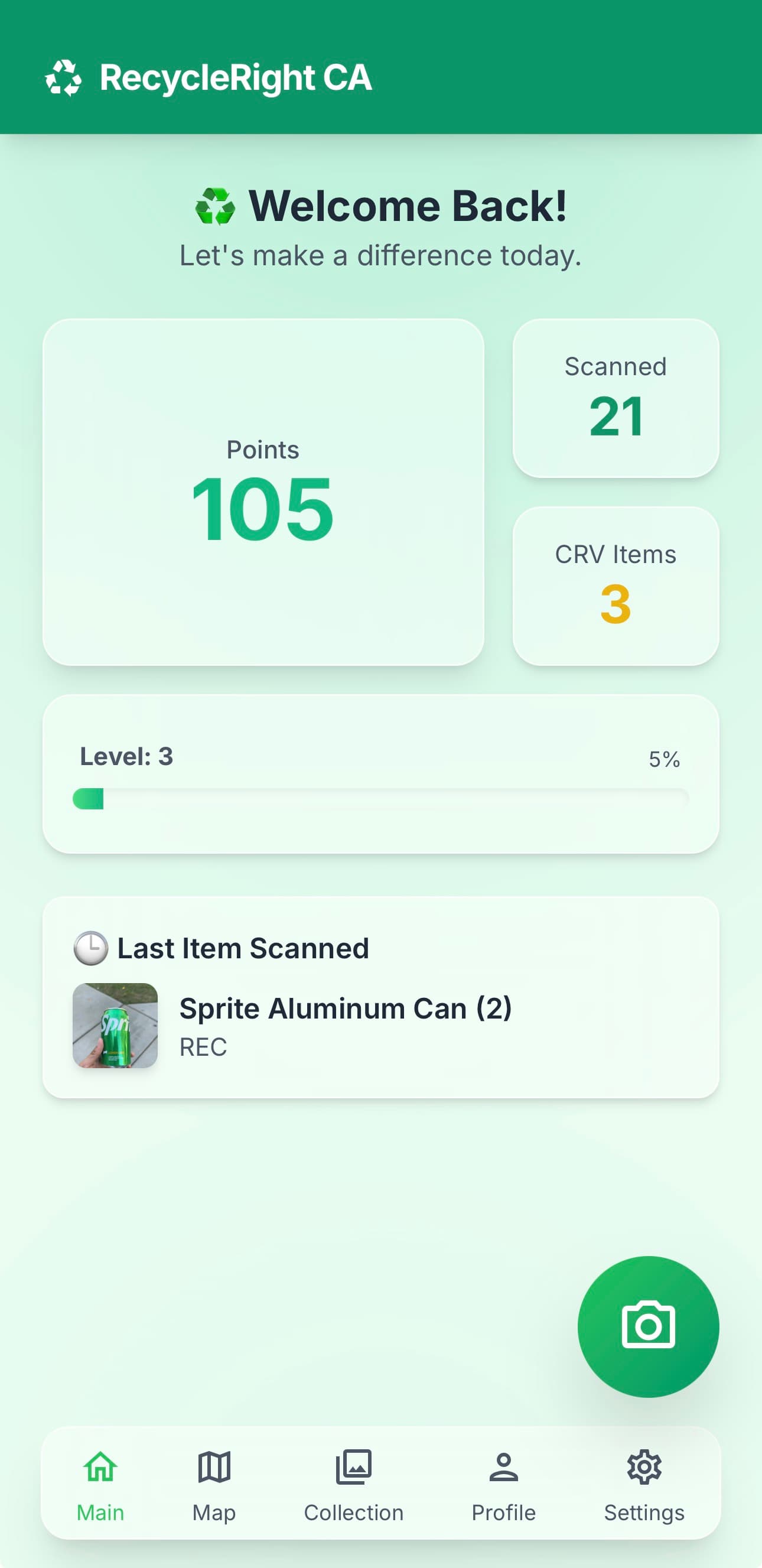 Screenshot of Recyclerightca