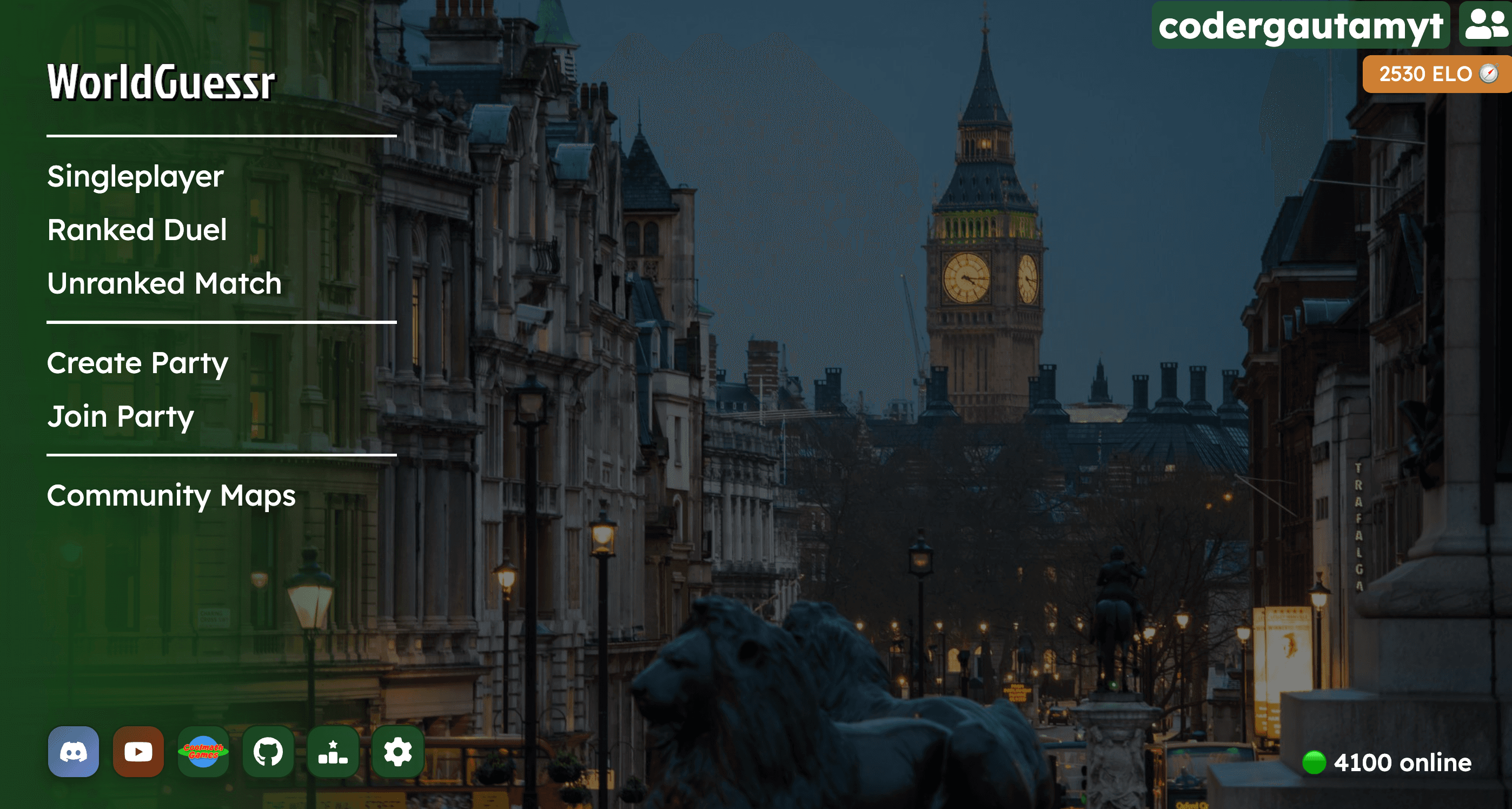 Screenshot of Worldguessr